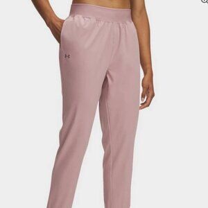 Under Armour Rival High Rise Woven Pants Women’s Medium Pink New!!!!